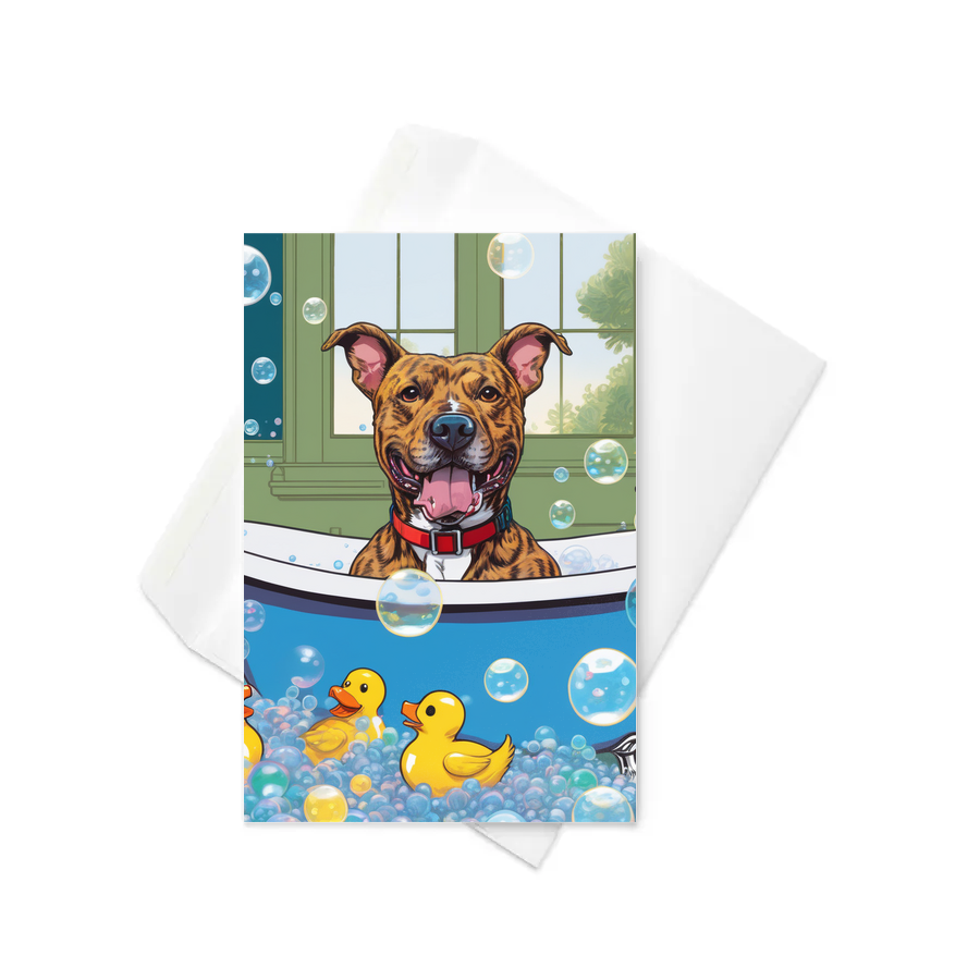 PugMug Custom Tony Hawk Greeting Card