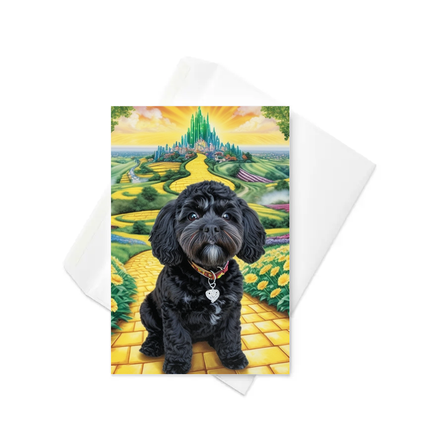 PugMug Custom Lily Greeting Card