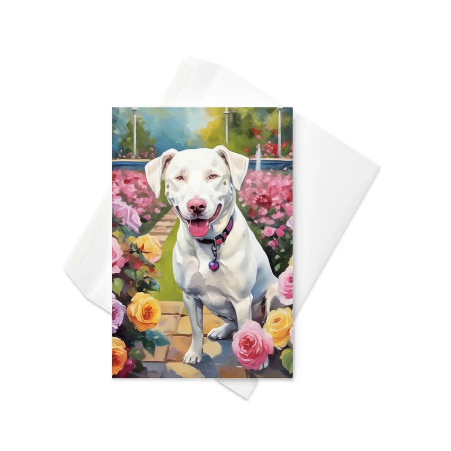 PugMug Custom Penny Greeting Card