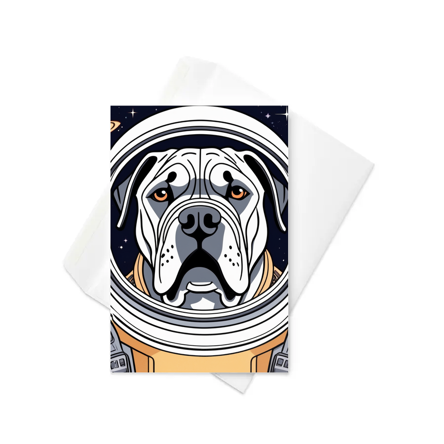 PugMug Custom Cane Corso Greeting Card