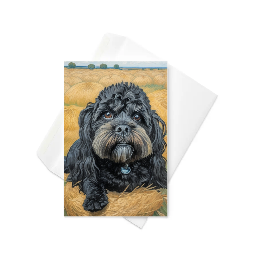 PugMug Custom Lily Greeting Card