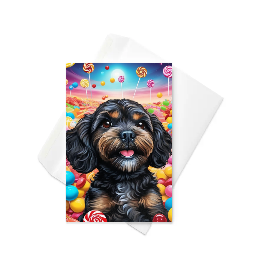 PugMug Custom Lily Greeting Card