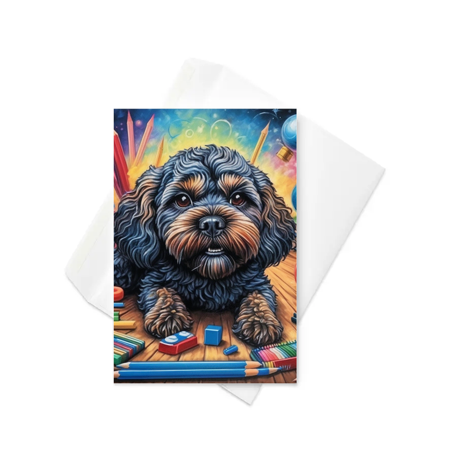 PugMug Custom Lily Greeting Card
