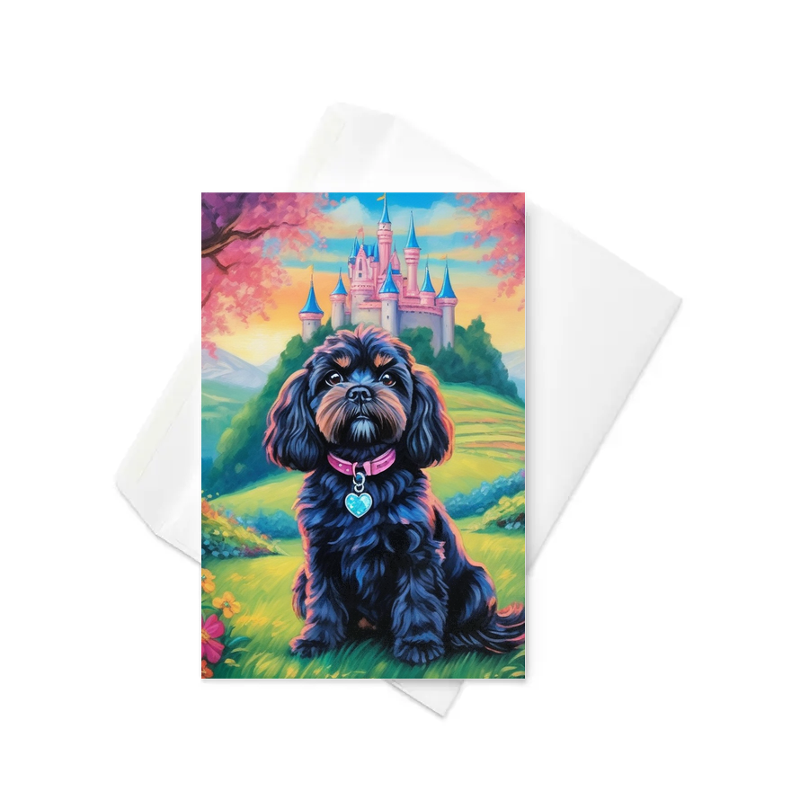 PugMug Custom Lily Greeting Card