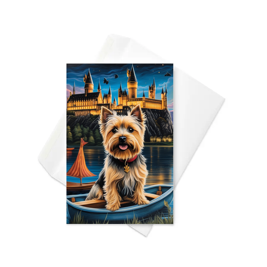 PugMug Custom Cairn Terrier Greeting Card