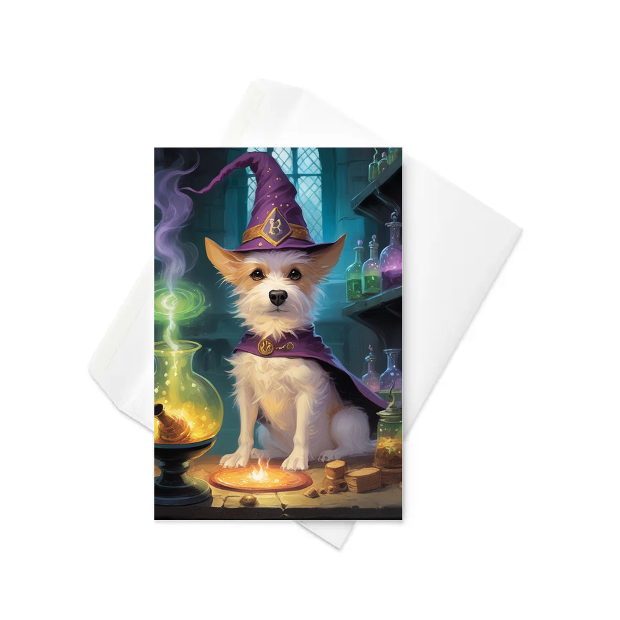 PugMug Custom Luna Greeting Card