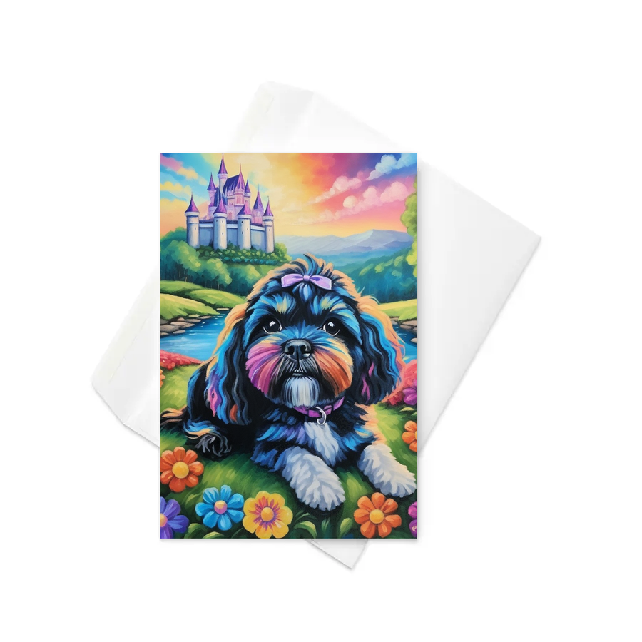 PugMug Custom Lily Greeting Card