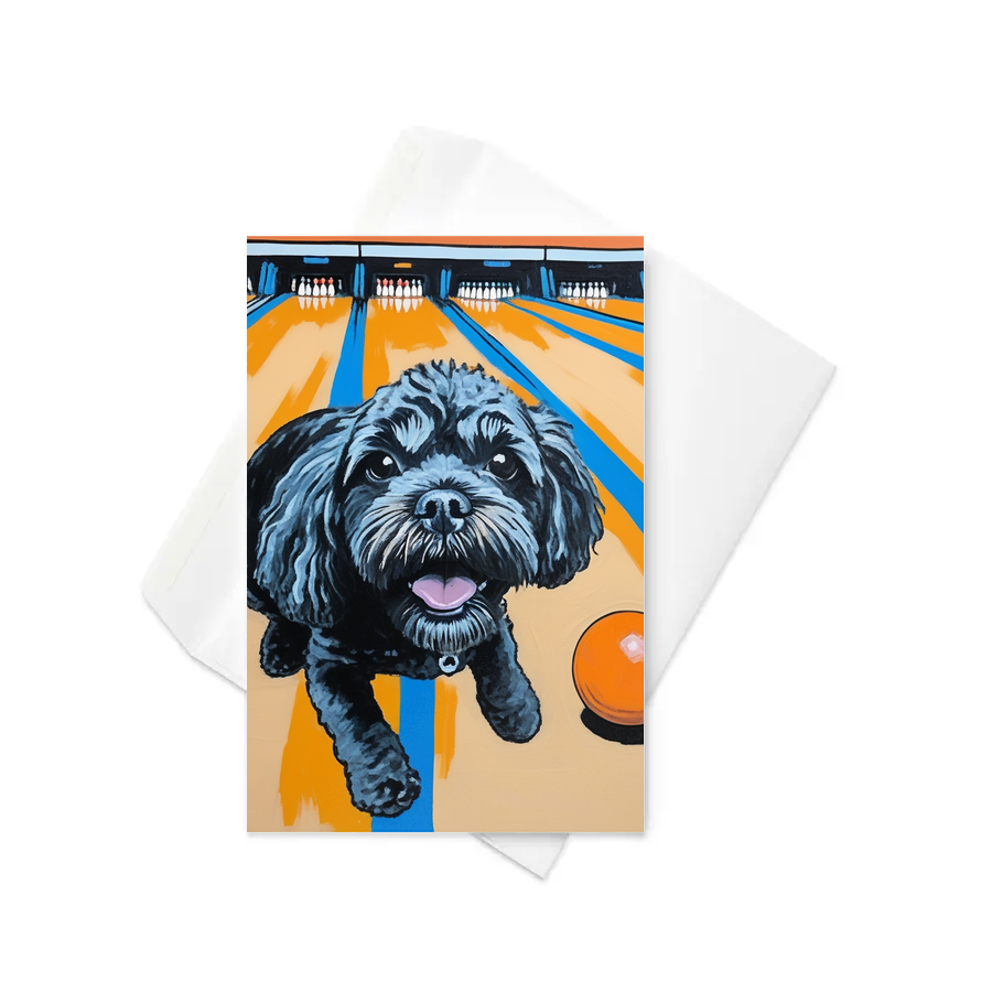 PugMug Custom Lily Greeting Card