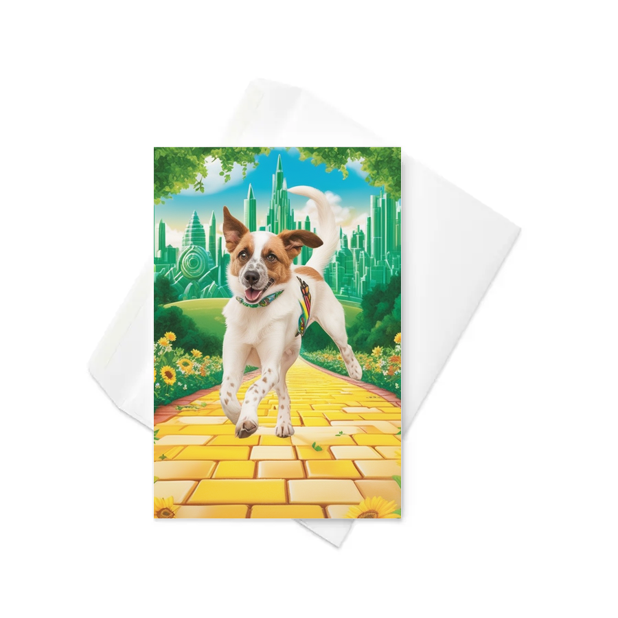 PugMug Custom Hazim Greeting Card