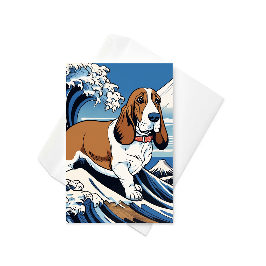 PugMug Custom Pet Greeting Card
