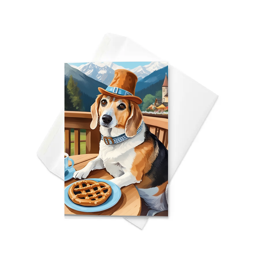 PugMug Custom Munchkin Greeting Card