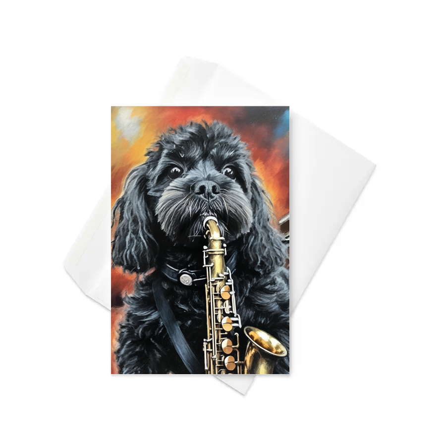 PugMug Custom Lily Greeting Card