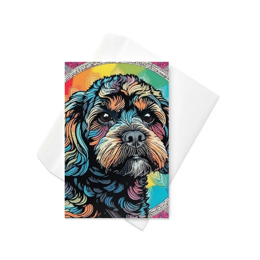 PugMug Custom Lily Greeting Card