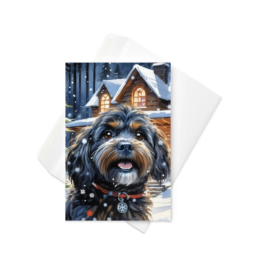 PugMug Custom Lily Greeting Card