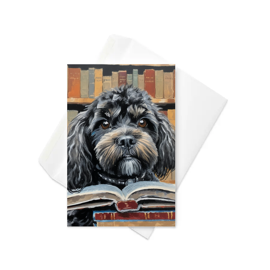 PugMug Custom Lily Greeting Card