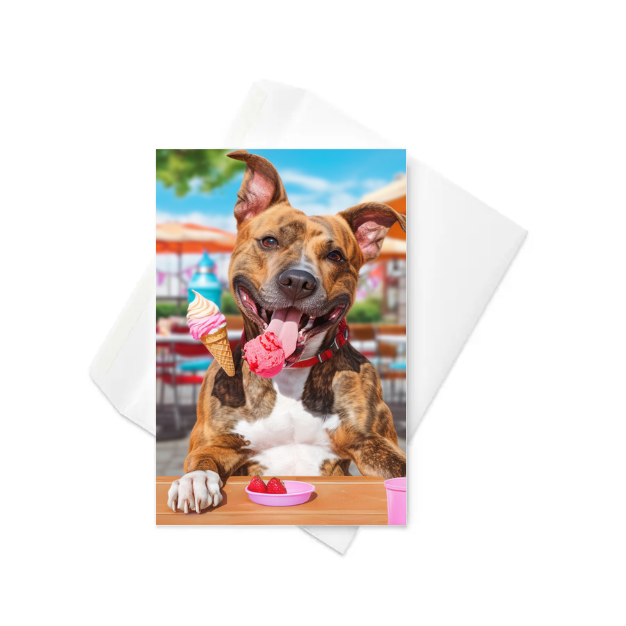 PugMug Custom Tony Hawk Greeting Card