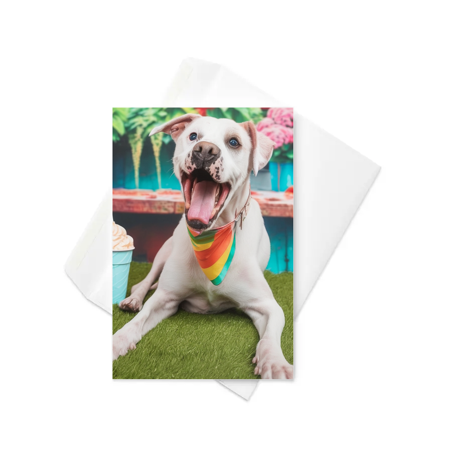 PugMug Custom Melody Greeting Card