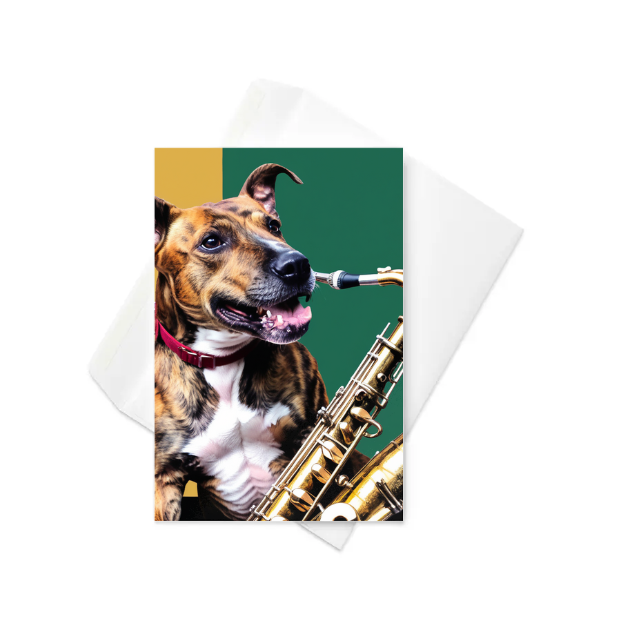 PugMug Custom Tony Hawk Greeting Card