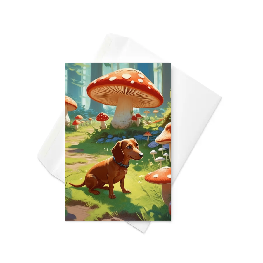 PugMug Custom Rex Greeting Card