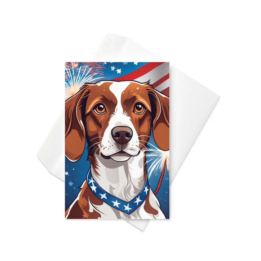 PugMug Custom Pet Greeting Card