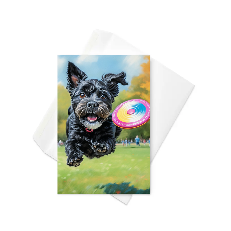 PugMug Custom Lily Greeting Card