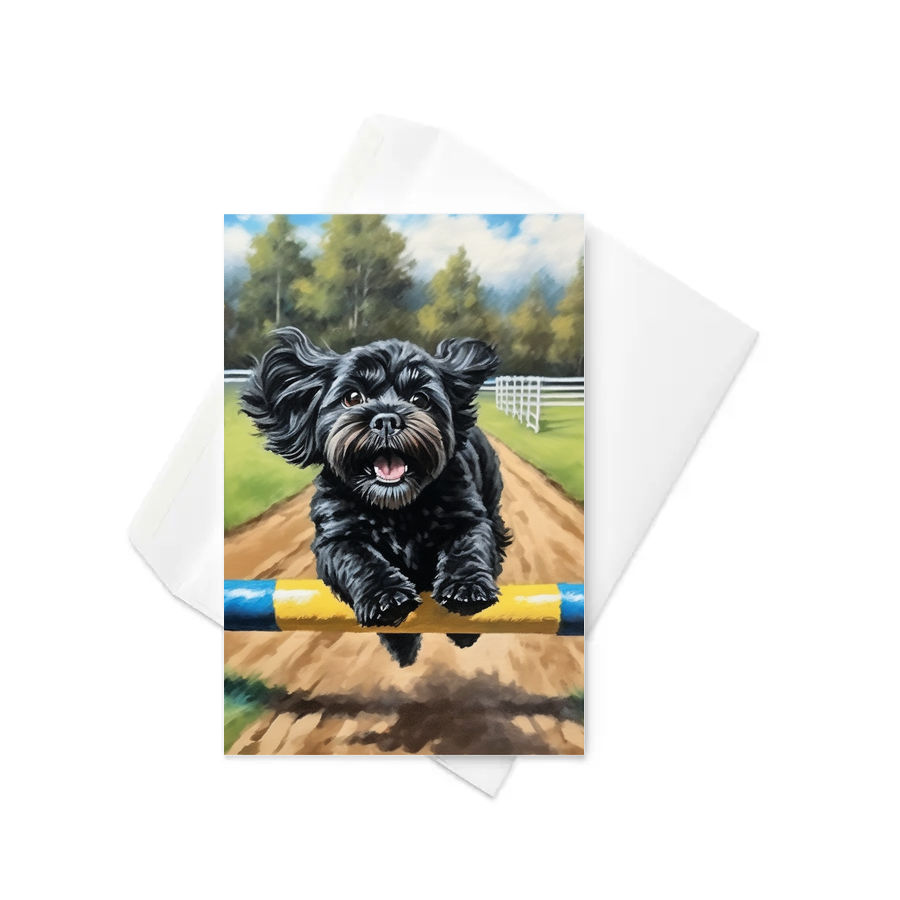 PugMug Custom Lily Greeting Card