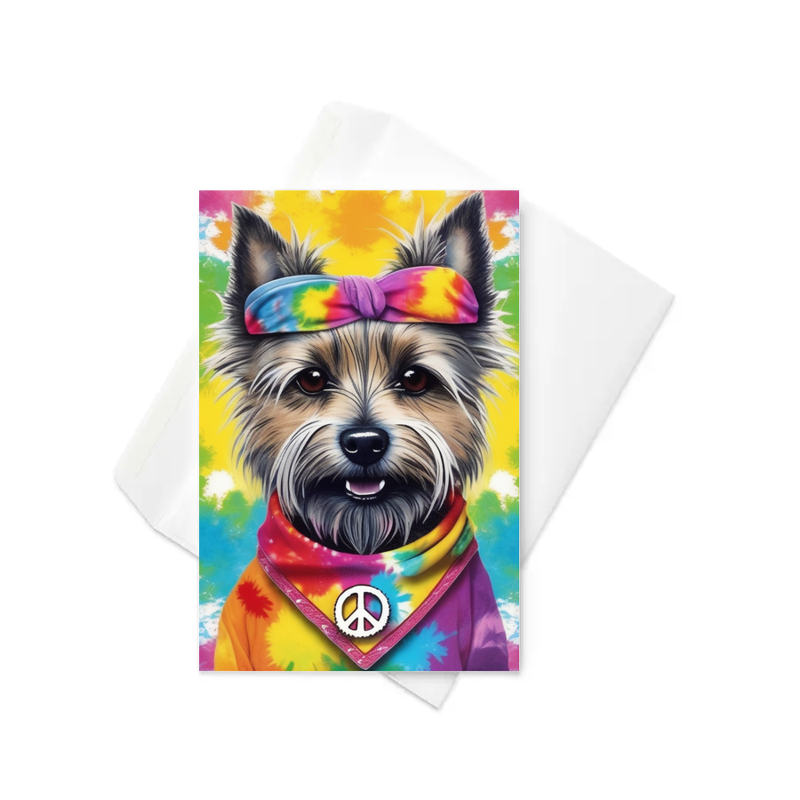 PugMug Custom Cairn Terrier Greeting Card