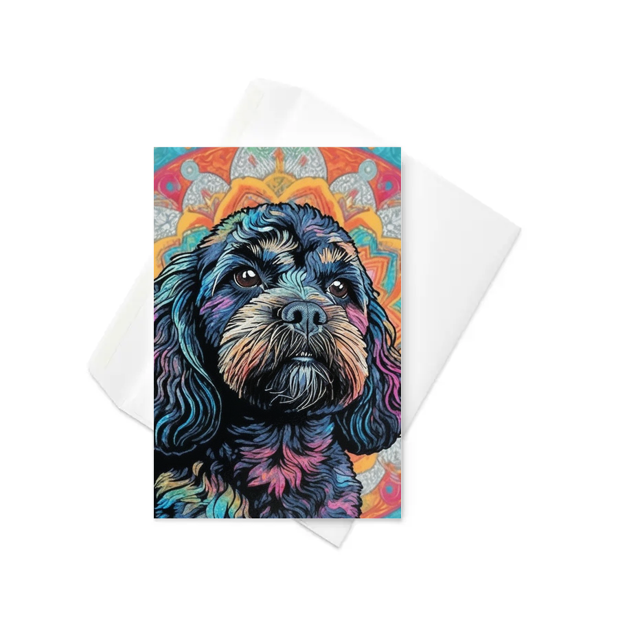 PugMug Custom Lily Greeting Card