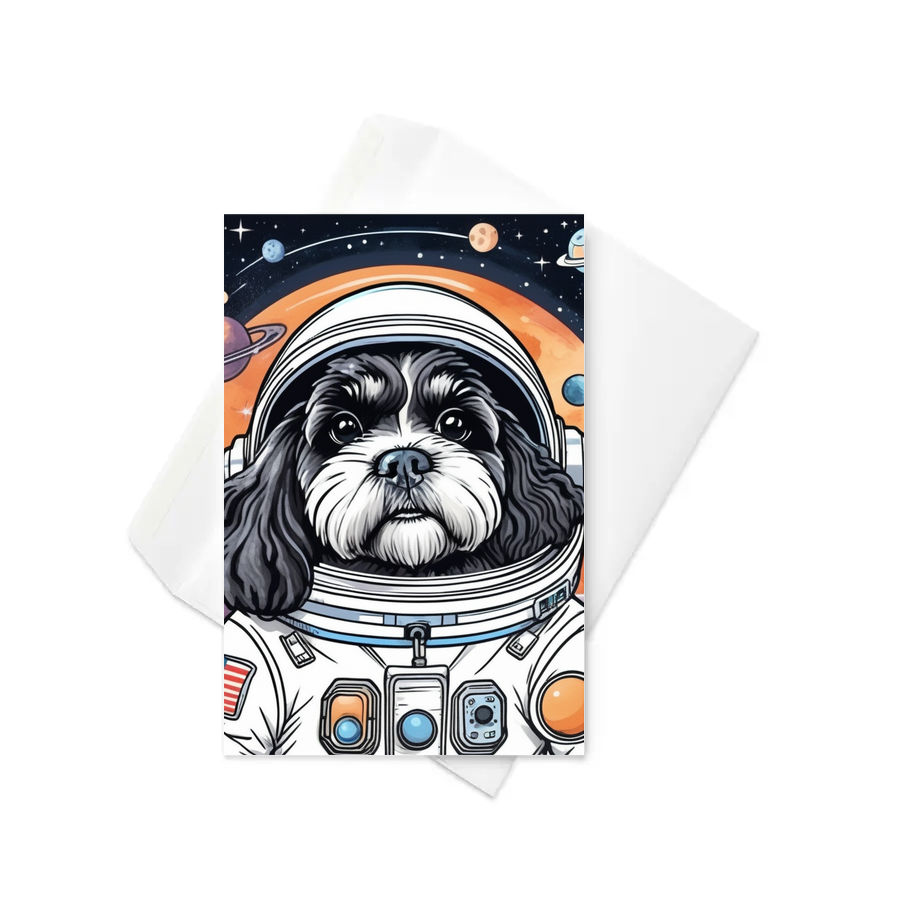 PugMug Custom Lily Greeting Card
