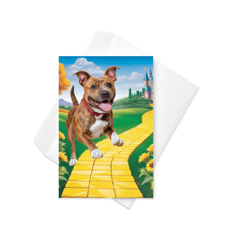 PugMug Custom Tony Hawk Greeting Card
