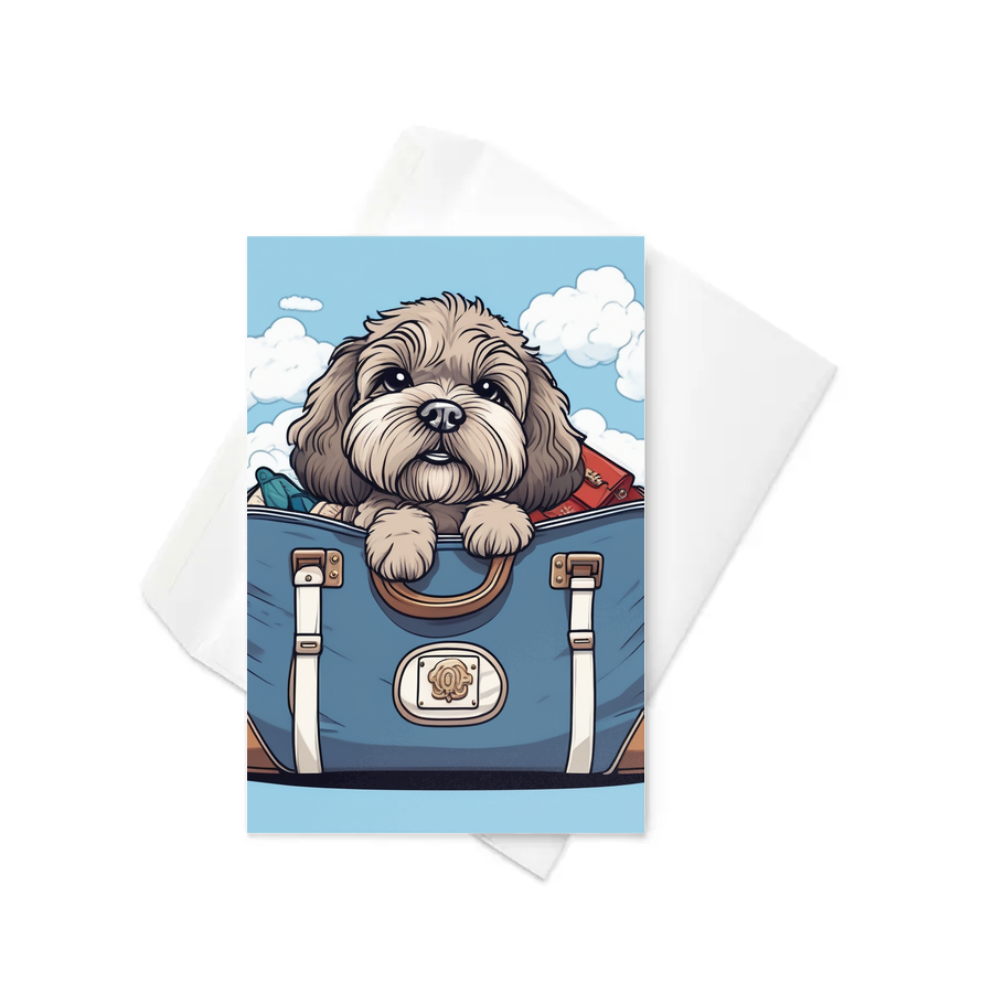 PugMug Custom Lily Greeting Card