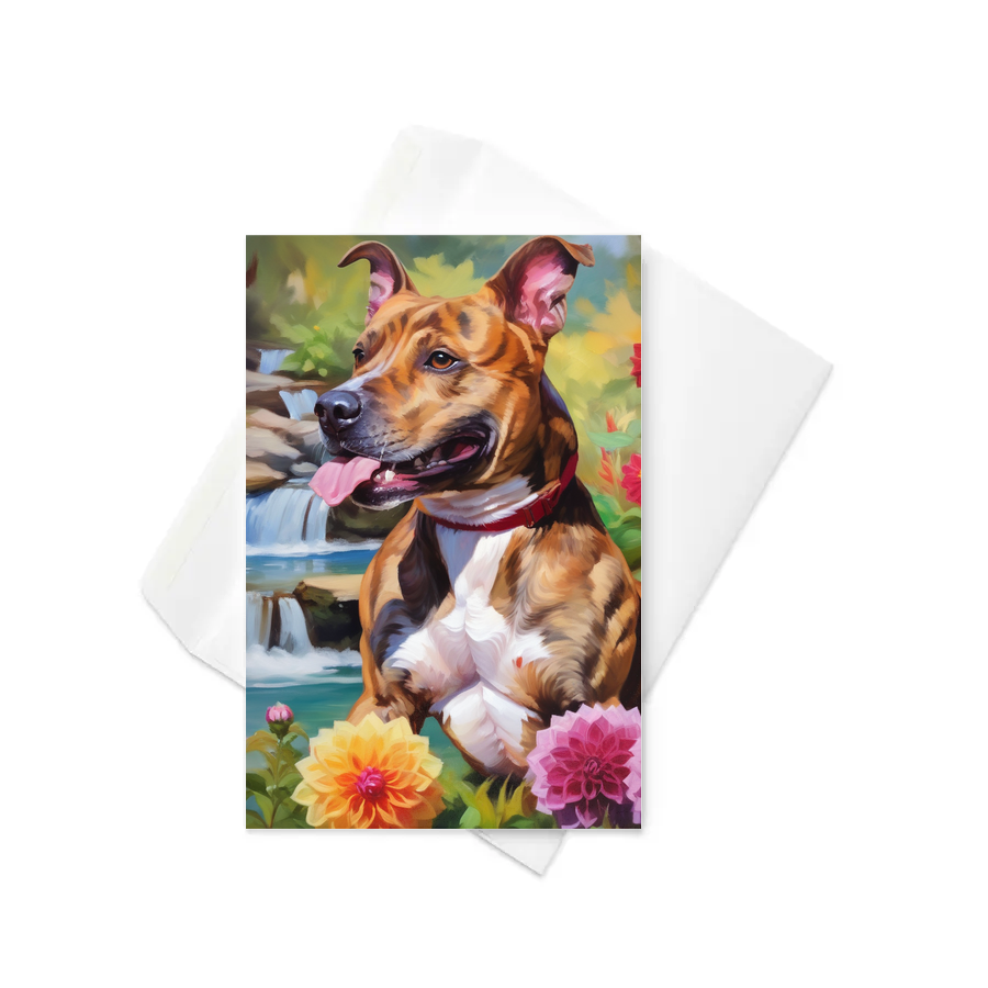 PugMug Custom Tony Hawk Greeting Card