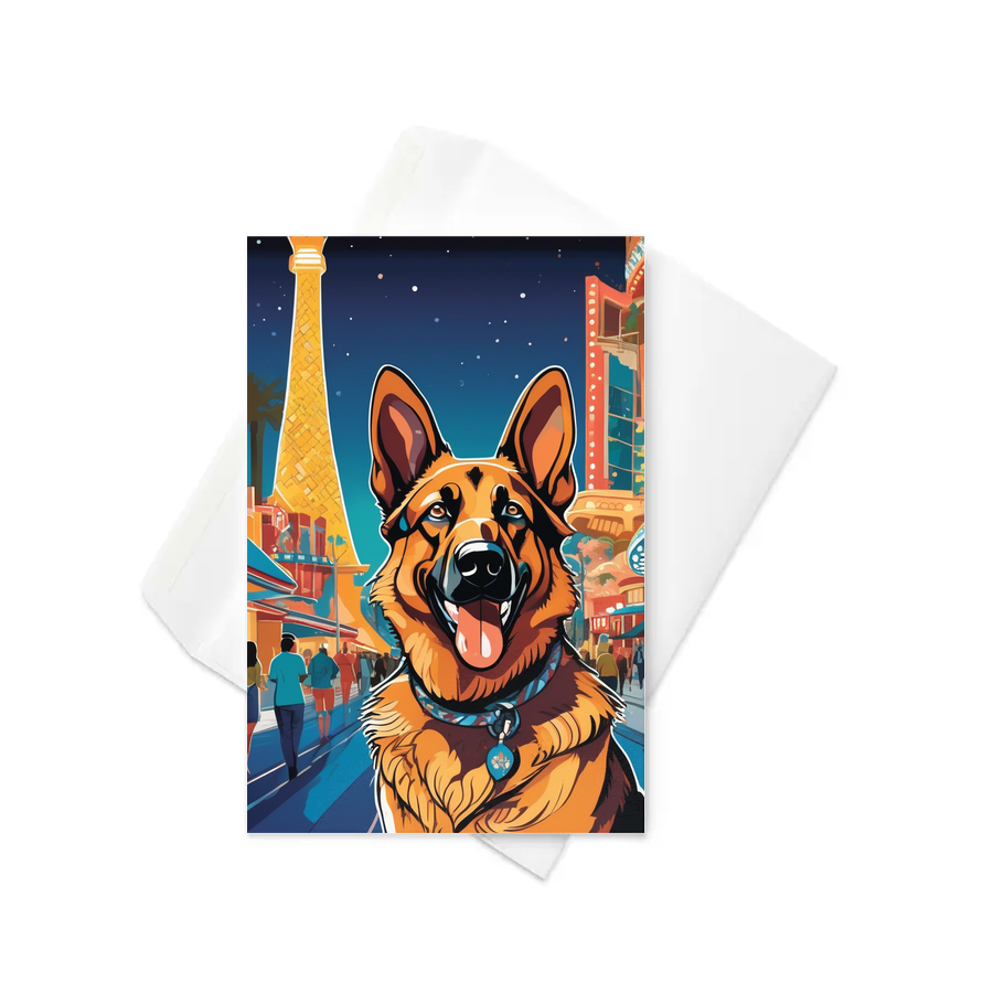 PugMug Custom Pet Greeting Card