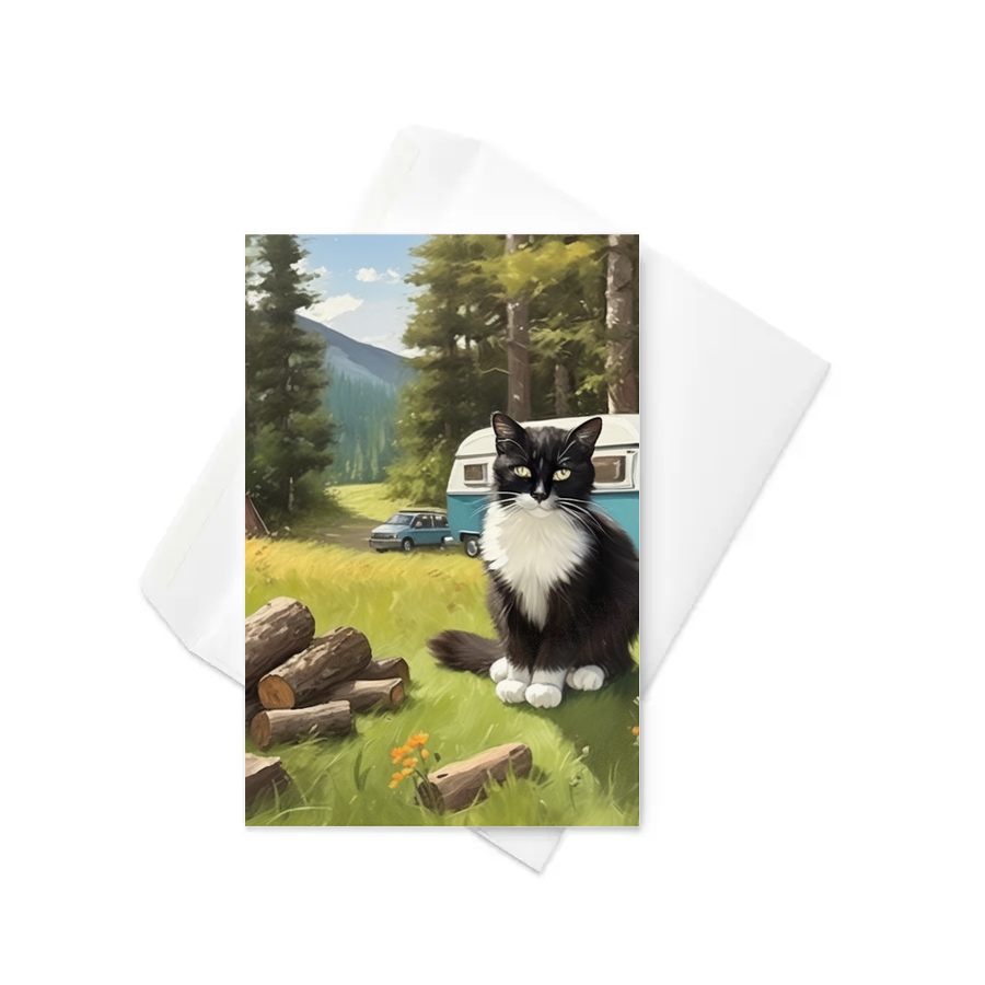 PugMug Custom Peerie Greeting Card