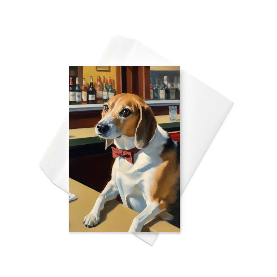 PugMug Custom Munchkin Greeting Card