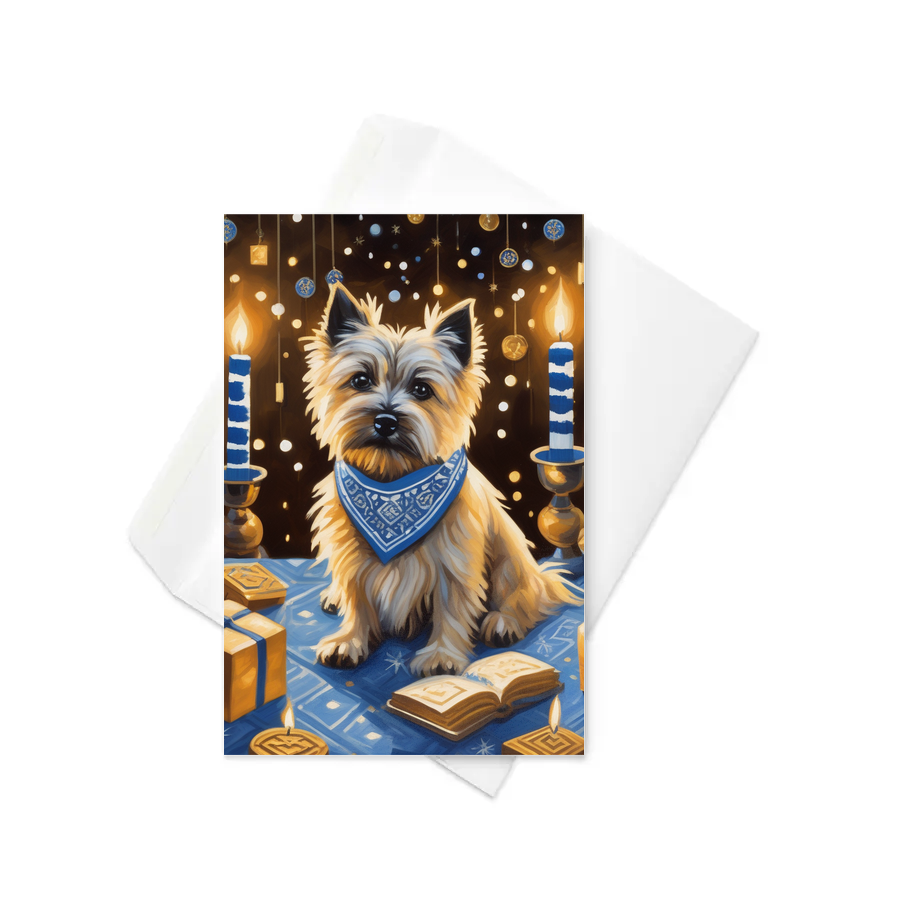 PugMug Custom Cairn Terrier Greeting Card