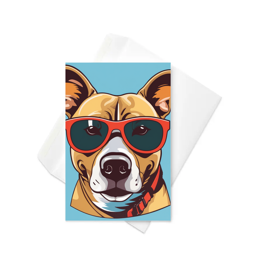 PugMug Custom Tony Hawk Greeting Card