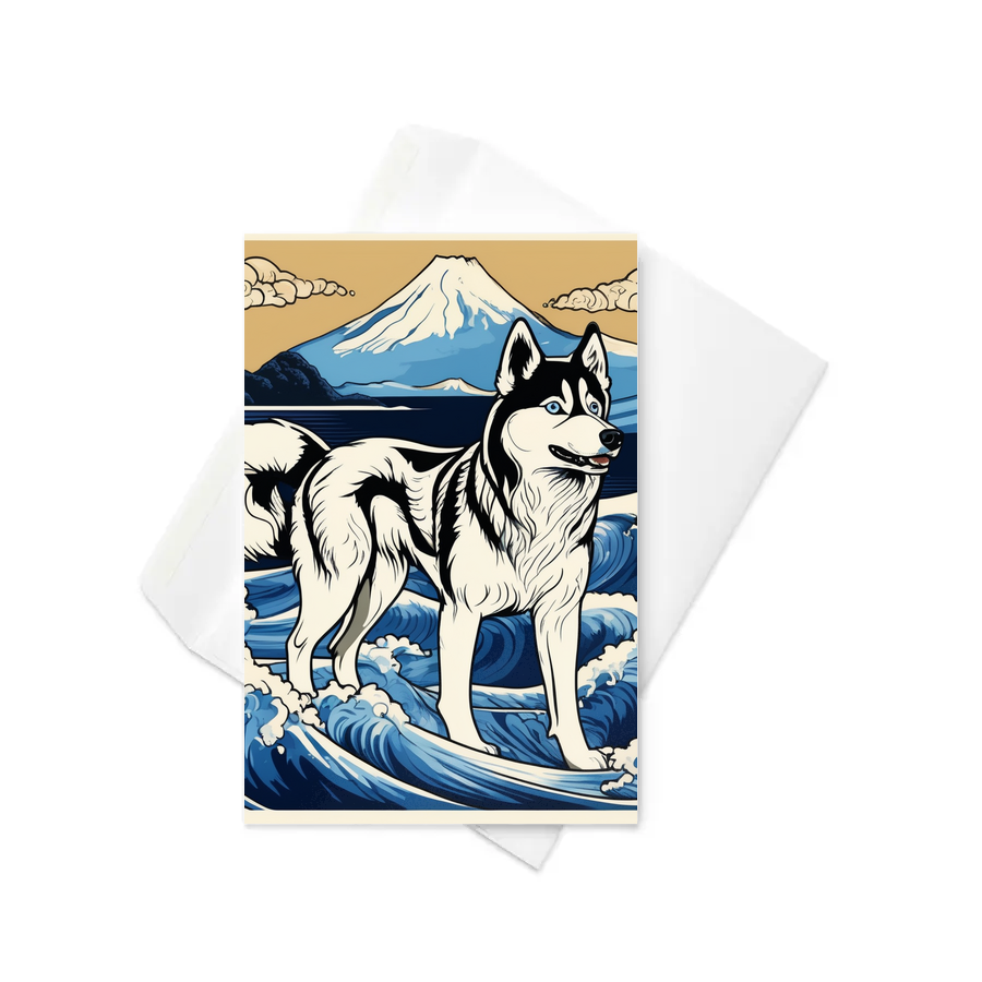 PugMug Custom Pet Greeting Card