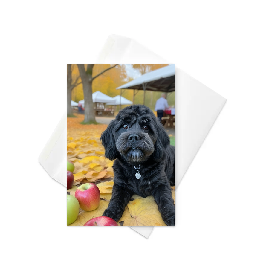 PugMug Custom Lily Greeting Card