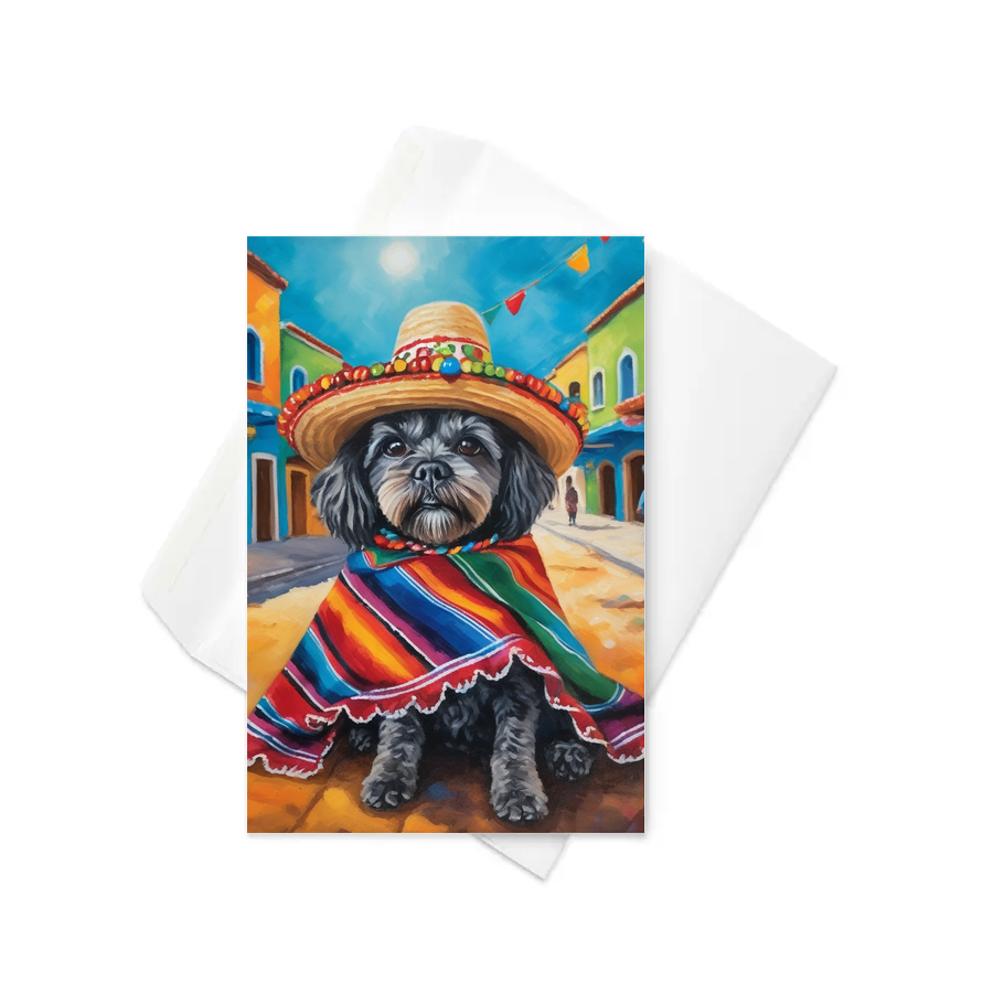 PugMug Custom Lily Greeting Card