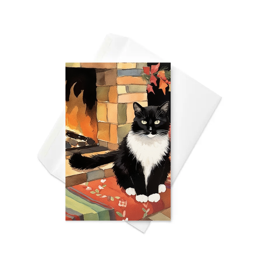 PugMug Custom Peerie Greeting Card