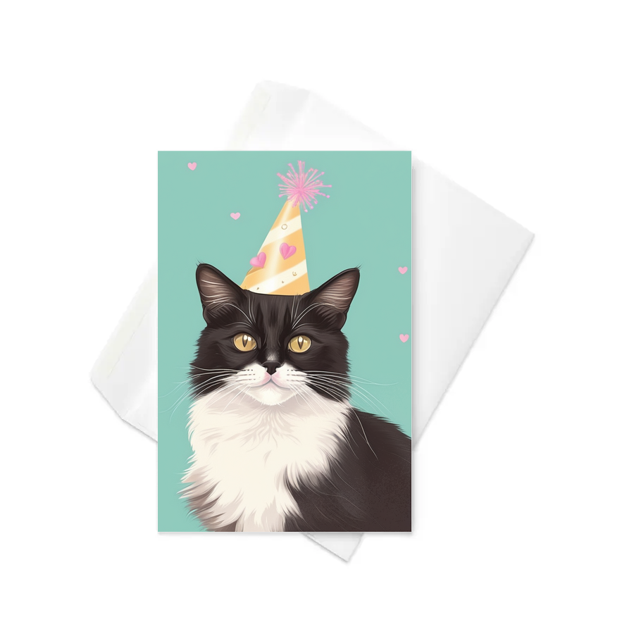 PugMug Custom Peerie Greeting Card