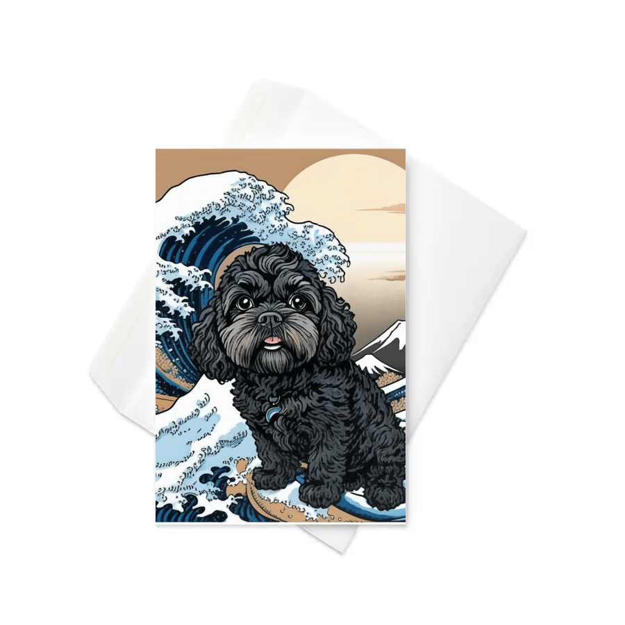 PugMug Custom Lily Greeting Card
