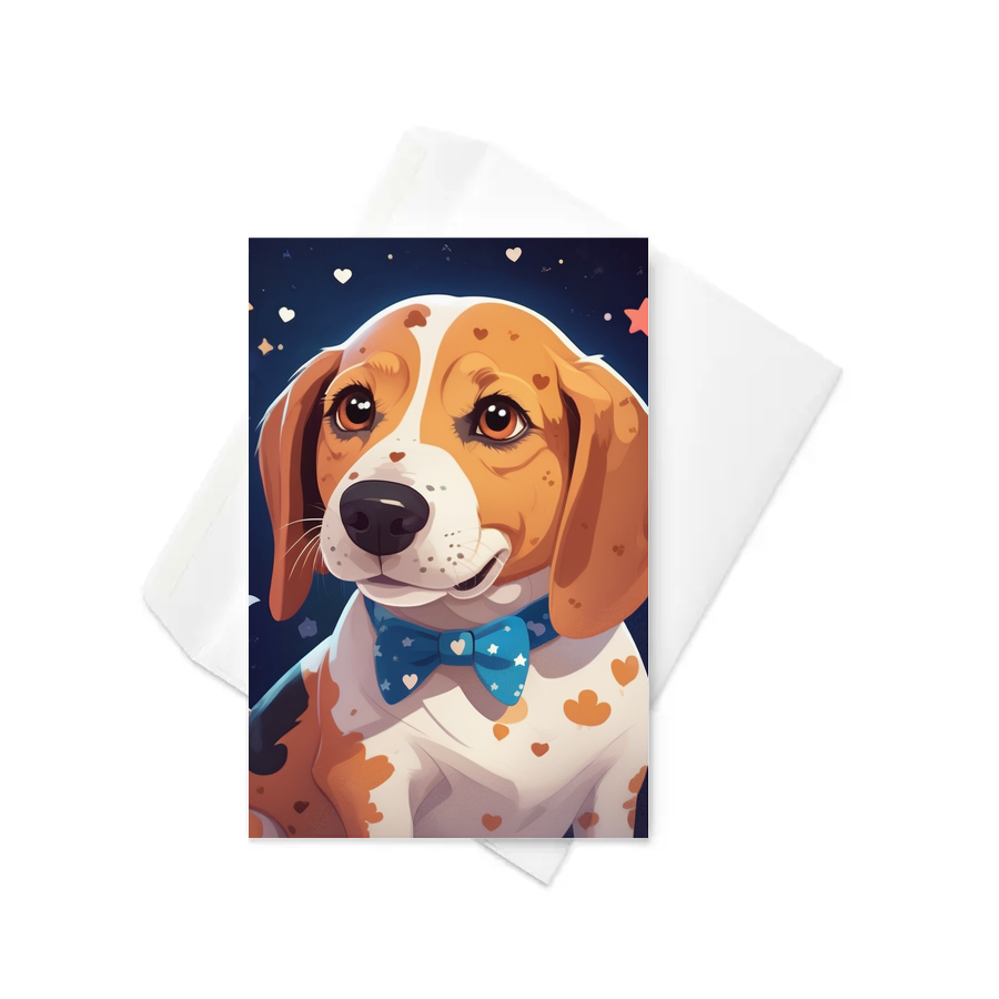 PugMug Custom Munchkin Greeting Card