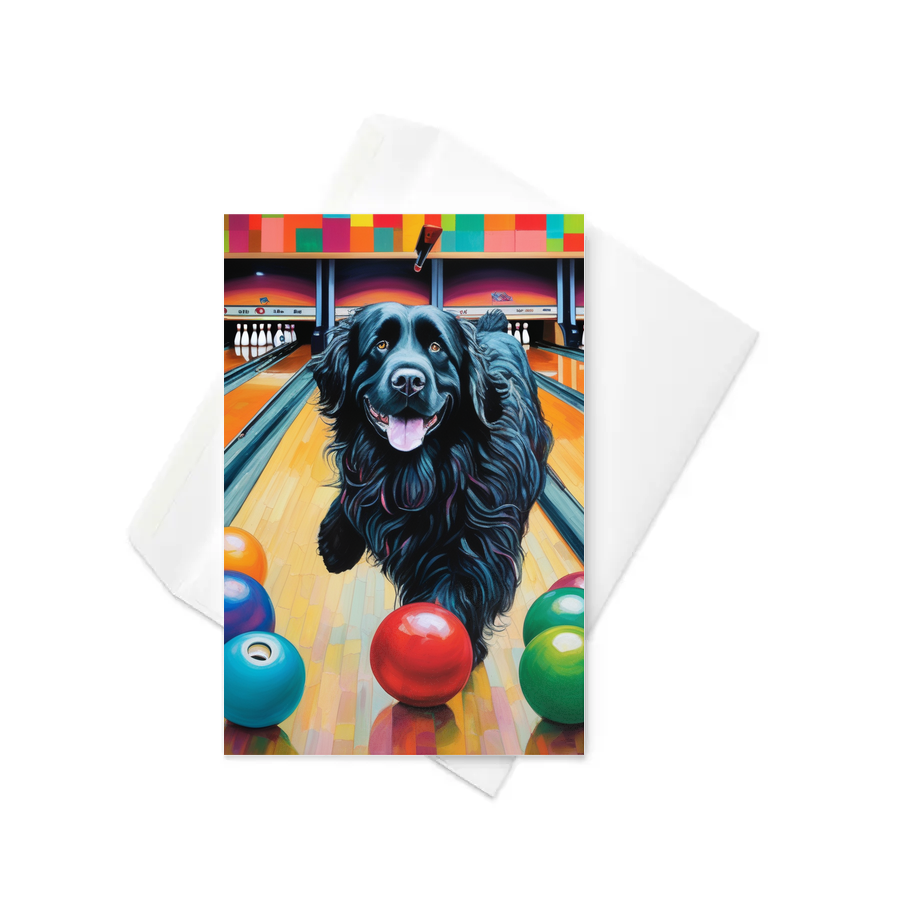 PugMug Custom Newfoundland Greeting Card