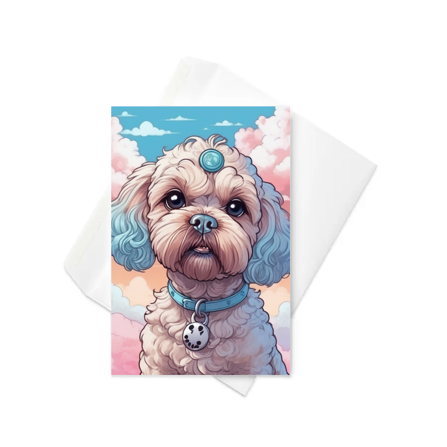 PugMug Custom Lily Greeting Card