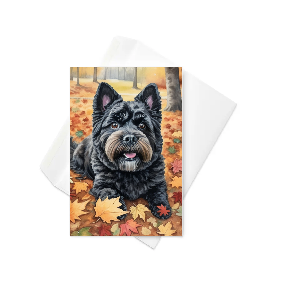 PugMug Custom Lily Greeting Card