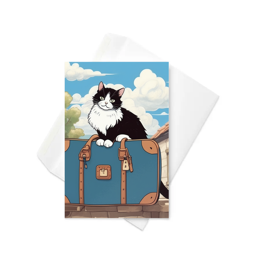 PugMug Custom Peerie Greeting Card