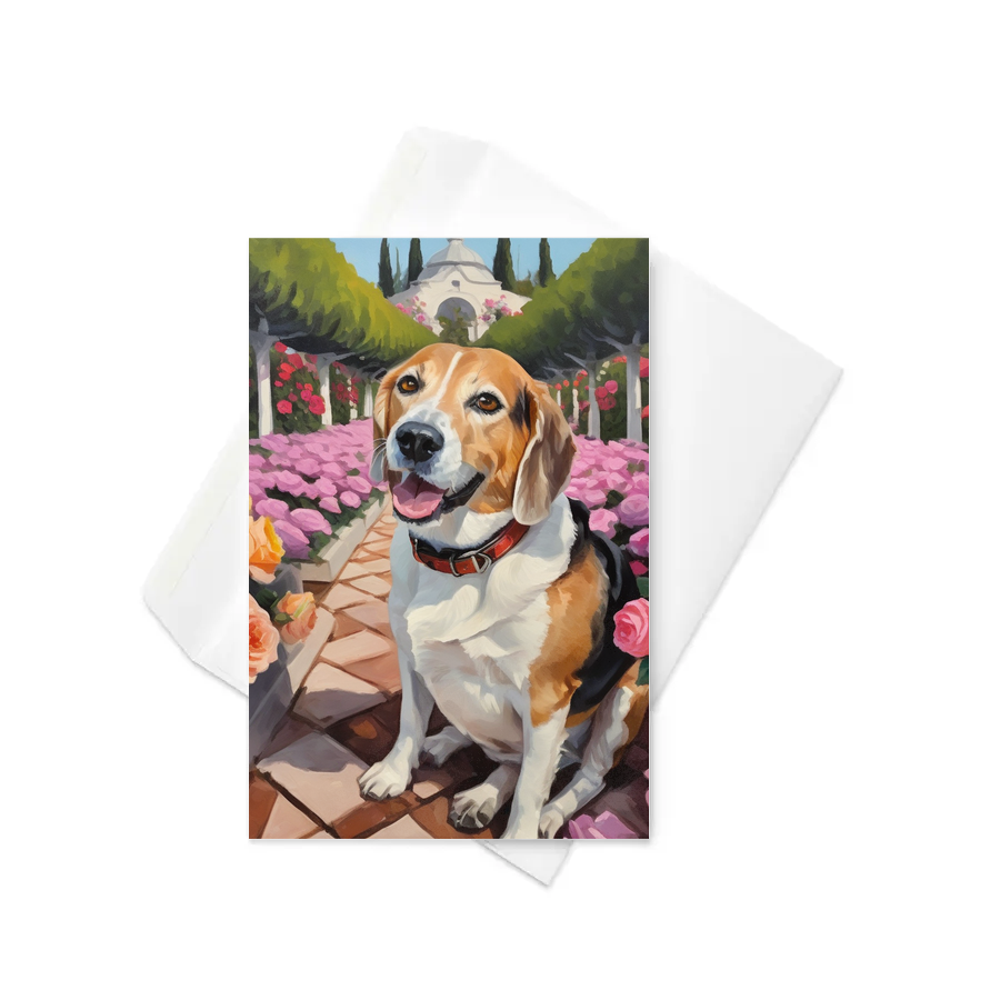 PugMug Custom Munchkin Greeting Card