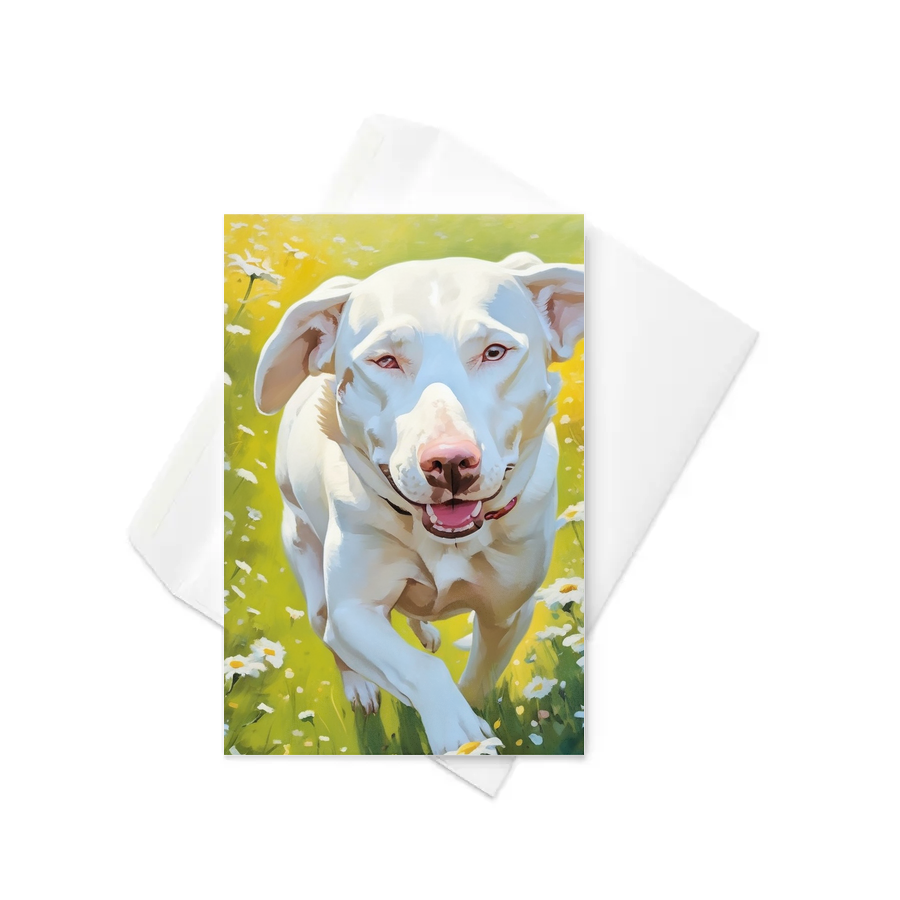 PugMug Custom Penny Greeting Card